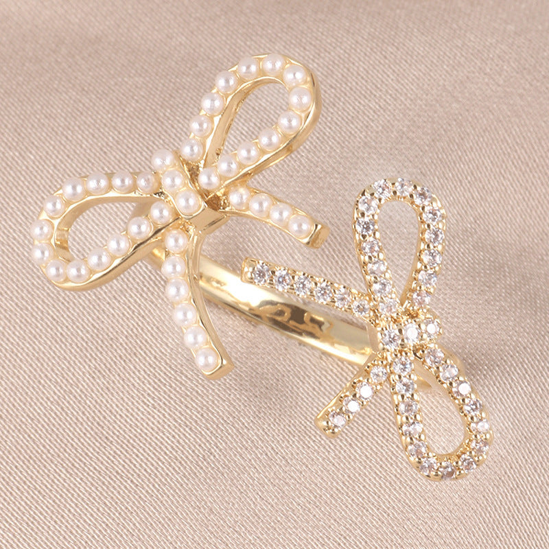 Unique Bow Ring