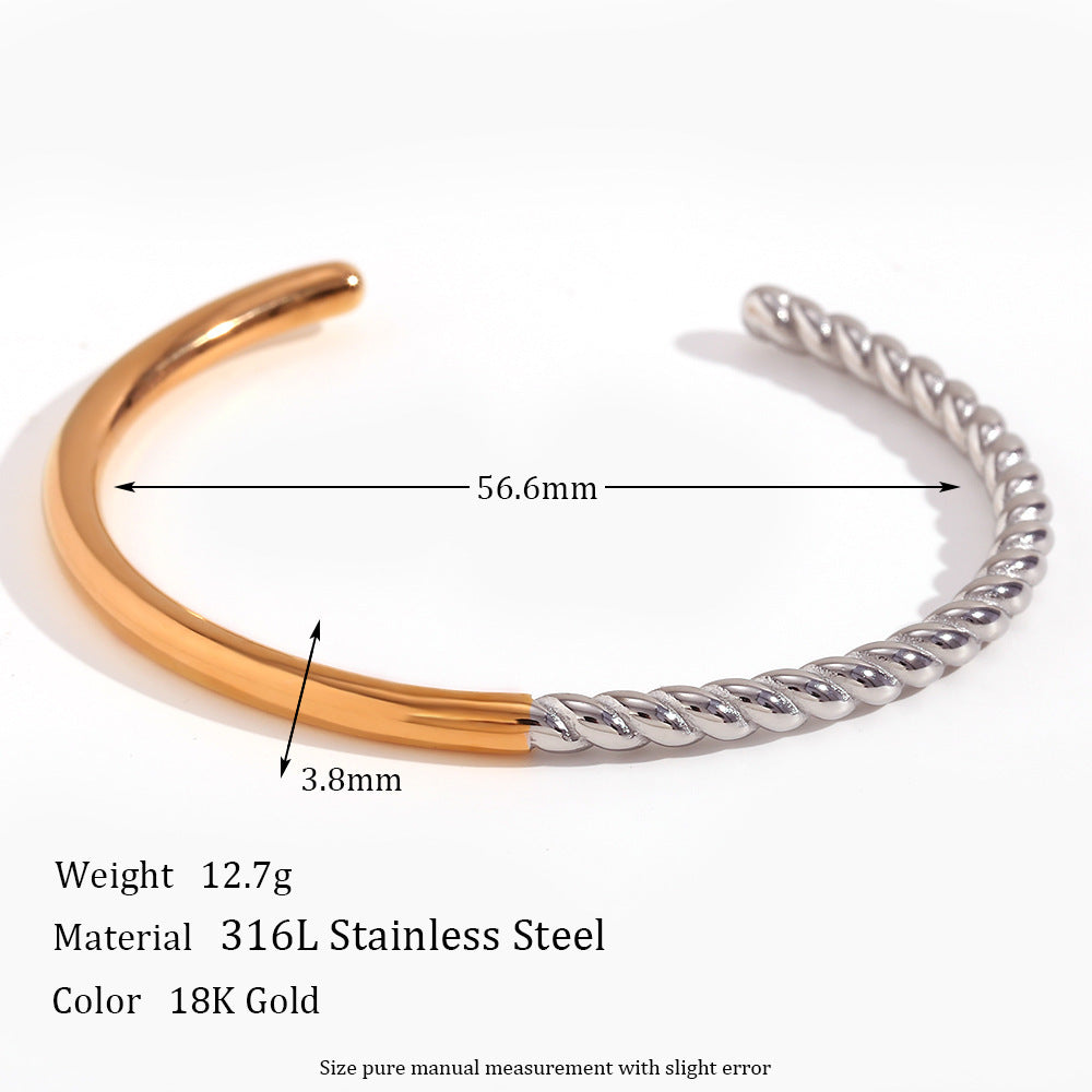 The Gold-Silver Twix Bracelet