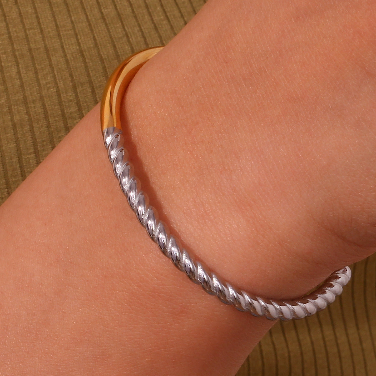 The Gold-Silver Twix Bracelet