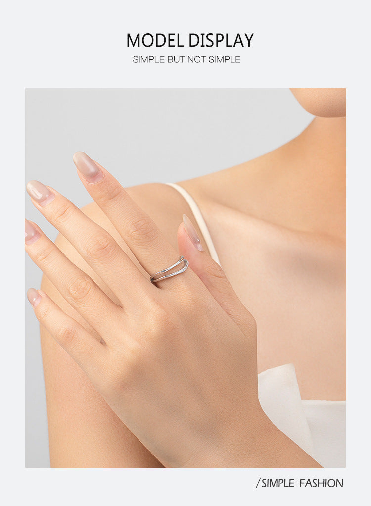 Wishbone Sterling Silver Ring