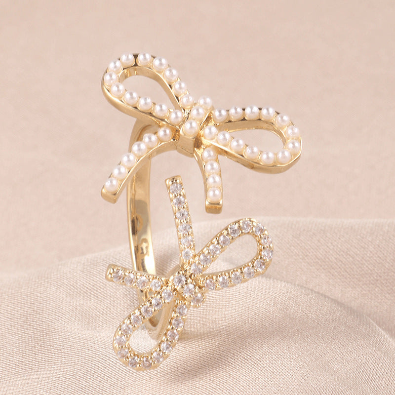 Unique Bow Ring