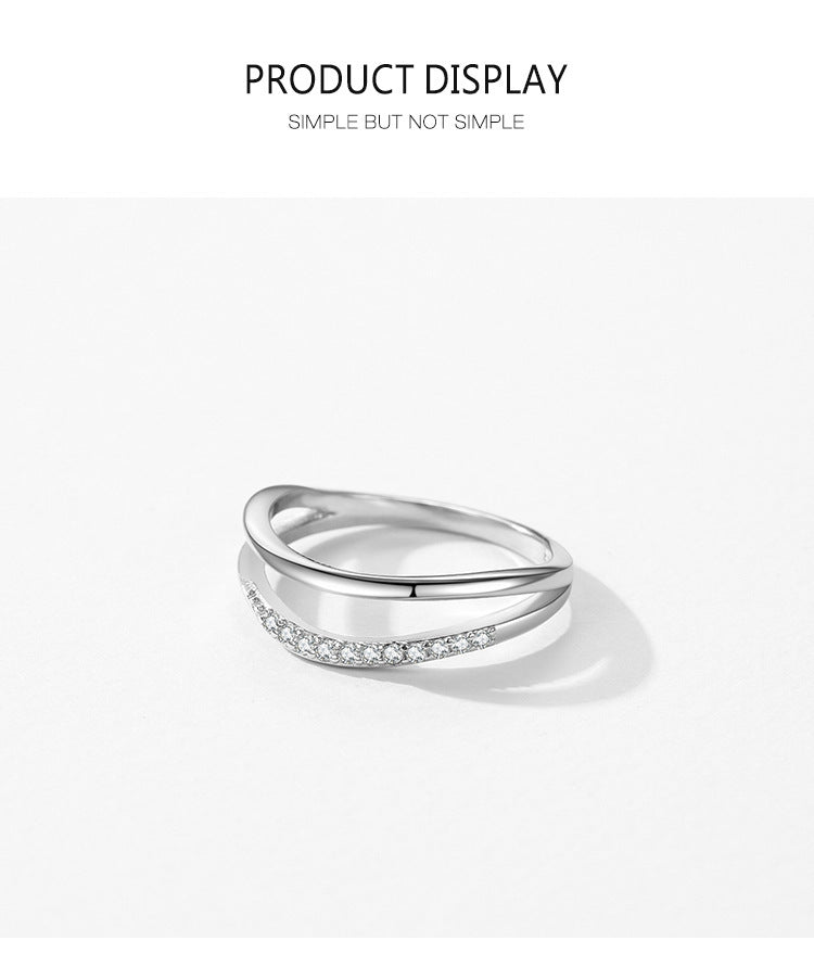 Wishbone Sterling Silver Ring