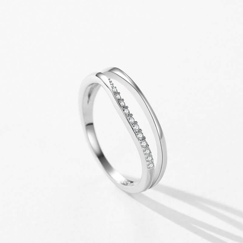 Wishbone Sterling Silver Ring