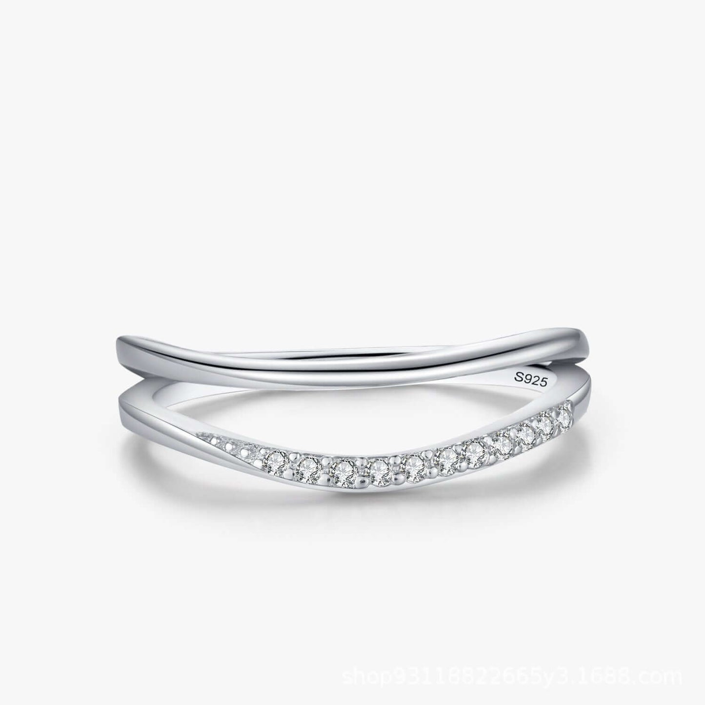 Wishbone Sterling Silver Ring