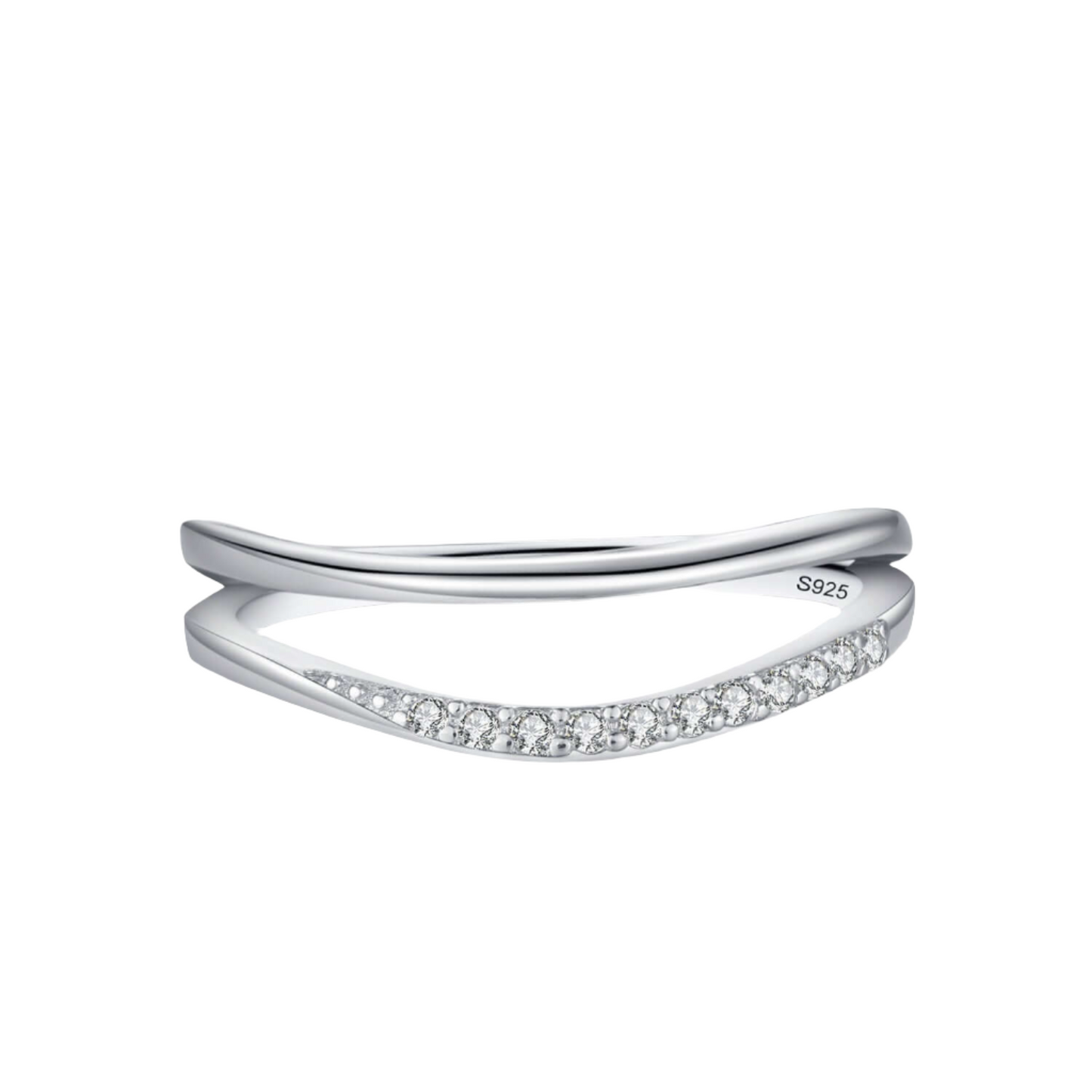 Wishbone Sterling Silver Ring