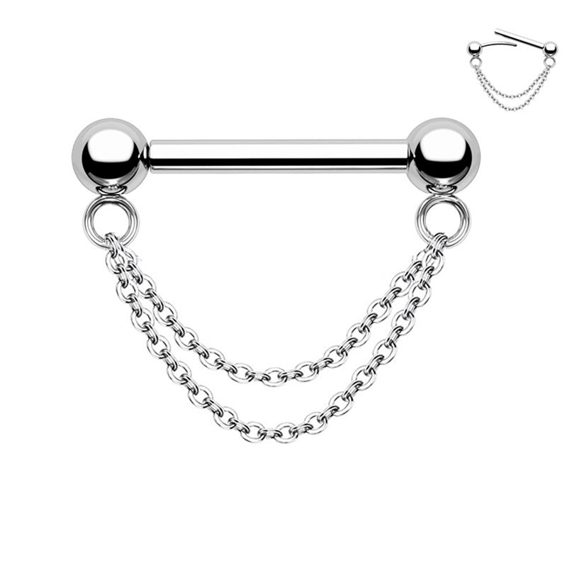 Stainless Steel Nose Chain