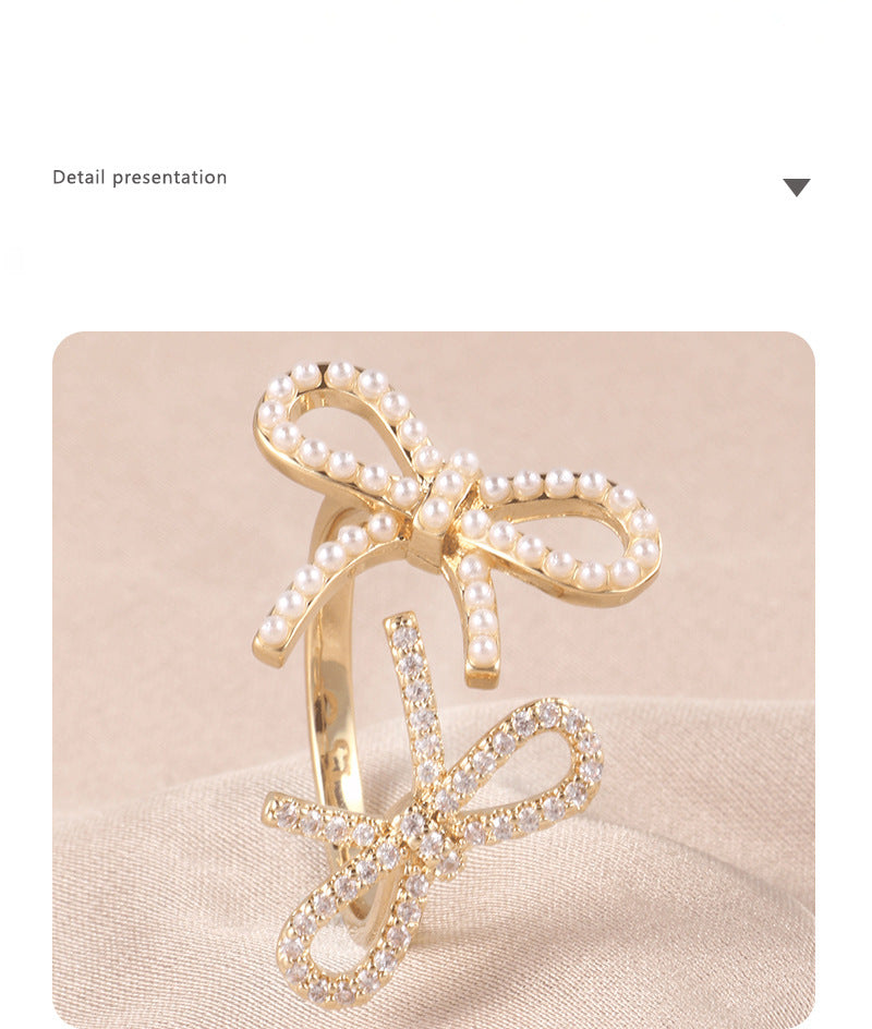 Unique Bow Ring