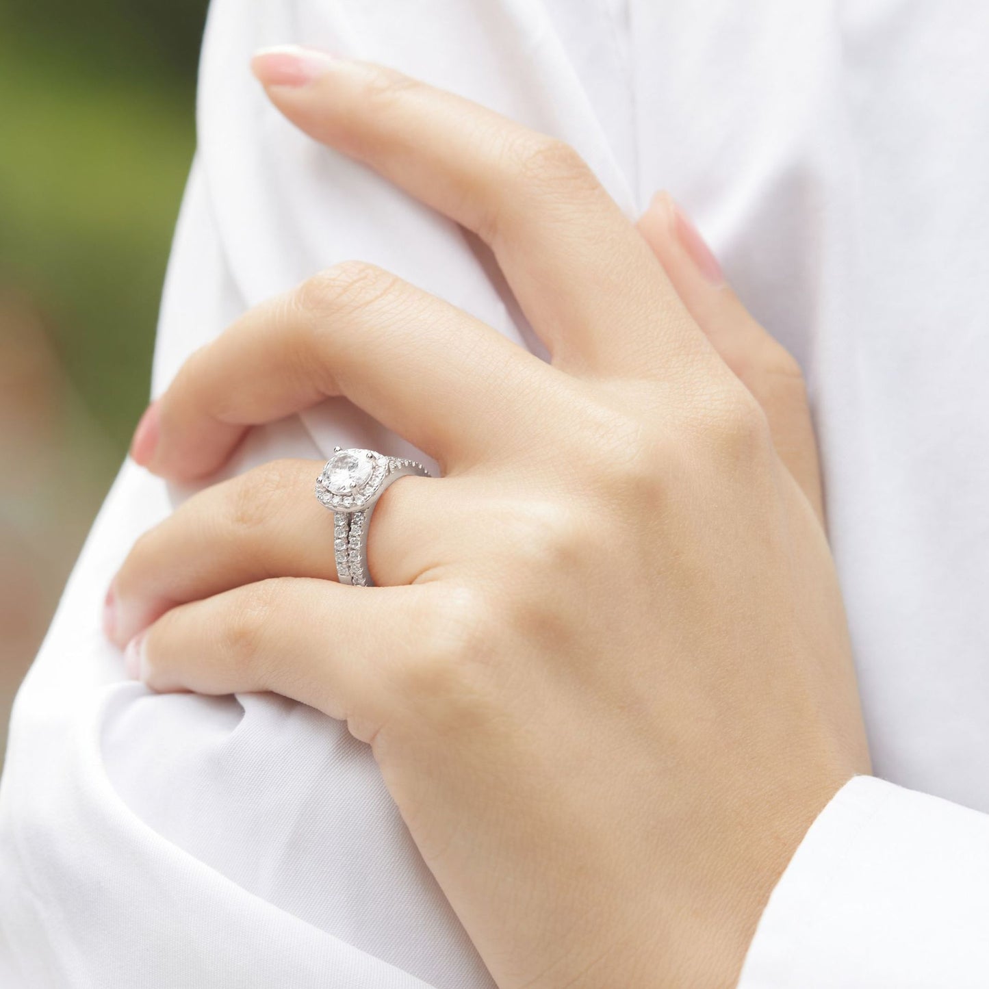 Eternal Bond White Gold Ring