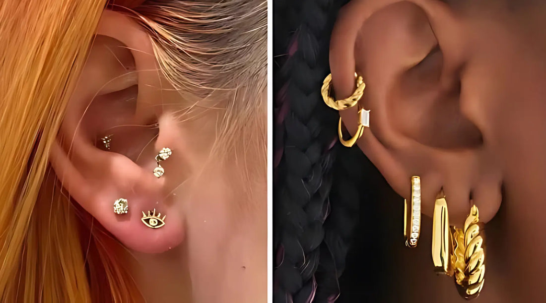 ear piercing styling and Ideas