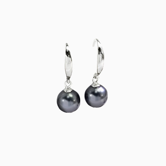 Autumn And Winter Fashion Trending Sterling Silver Pearl Earrings