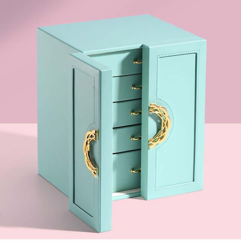 Wardrobe-Shaped Chic Jewelry Storage Box