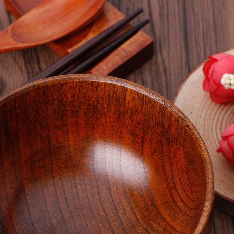 Product Category: Bowl Material: wooden Shape: round Applicable scene: coffee, tea, hotel, meals Color: 10 * 6.5, 10.5 * 6.5, 11.5 * 6.7, 11.8 * 6.7 CJJJCFCJ00999-Wood color-4pcs set= CJJJCFCJ00999-Wood color-10x6.5cm+ CJJJCFCJ00999-Wood color-10.5x6.5cm+