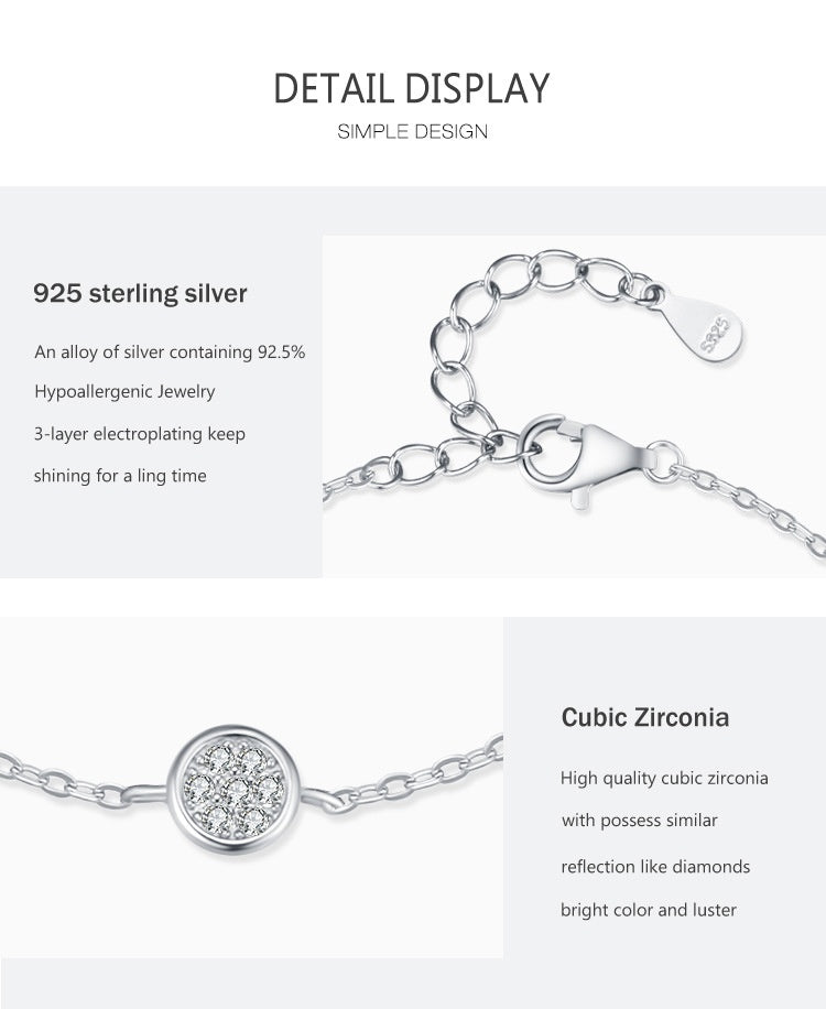 Sterling Silver Eclipse Bracelet