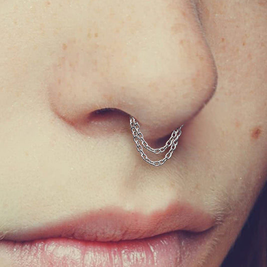 Stainless Steel Nose Chain