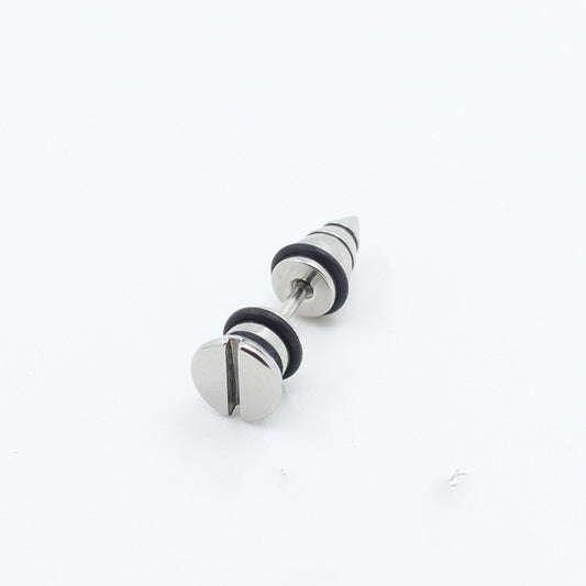 Mens Stainless Steel Studs Piercing Jewelry