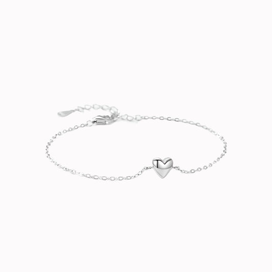 Sweetheart Sterling Silver Charm Bracelet