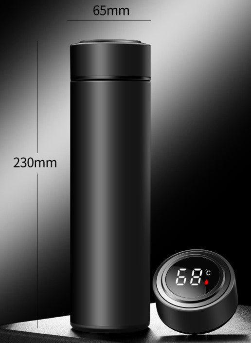 Product information: Capacity: 500ML Style: straight cup Color: black, red, gold, blue, white Stainless steel vacuum flask Thermos Material: Stainless Steel Material: 304 stainless steel Size Information: Package Content: 1*Cup