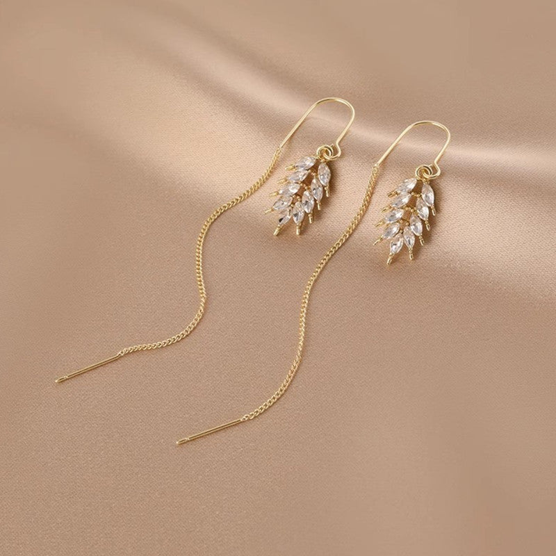 Rich Tassel Spring Summer Ear String Earring