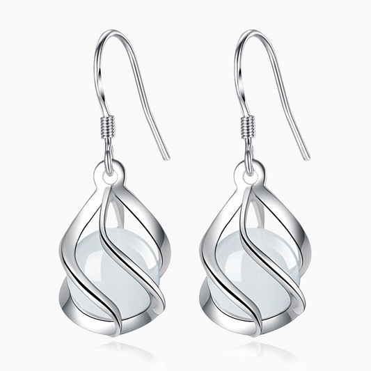 French Style Water Drop Hook Earrings