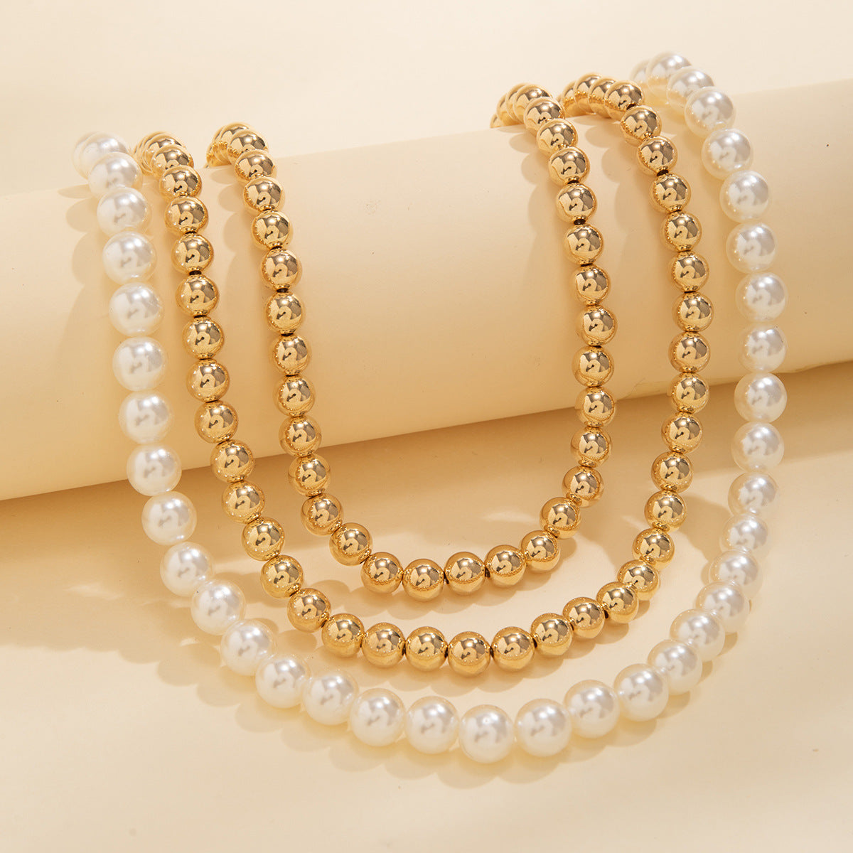 Pearl Bliss Multi-Layered Necklace