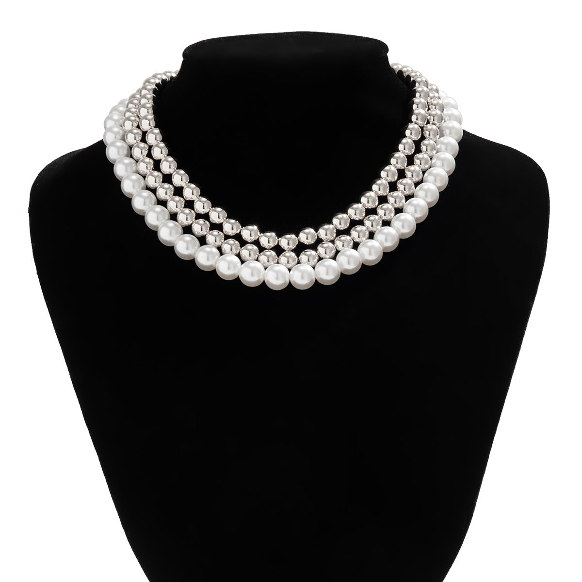 Pearl Bliss Multi-Layered Necklace