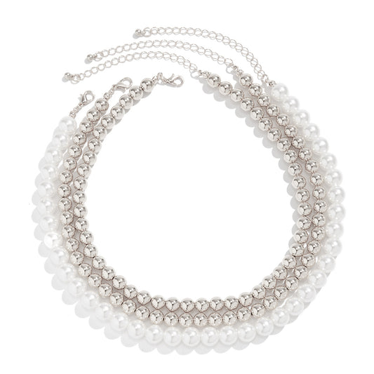 Pearl Bliss Multi-Layered Necklace