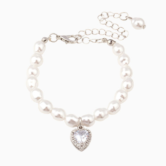 Asymmetric Baroque Pearl Necklace and Bracelet Set