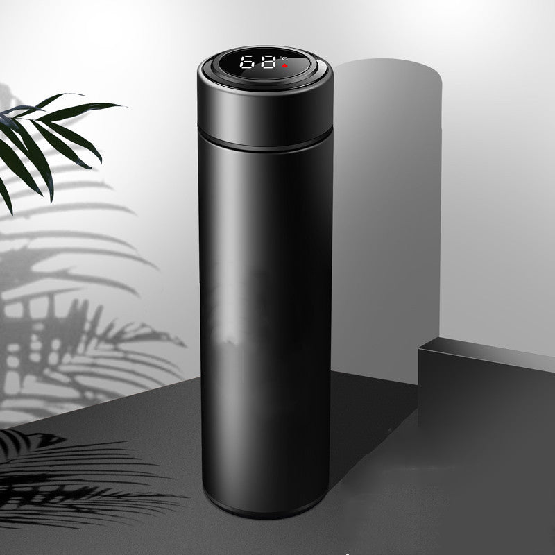 Product information: Capacity: 500ML Style: straight cup Color: black, red, gold, blue, white Stainless steel vacuum flask Thermos Material: Stainless Steel Material: 304 stainless steel Size Information: Package Content: 1*Cup