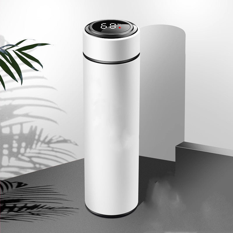 Product information: Capacity: 500ML Style: straight cup Color: black, red, gold, blue, white Stainless steel vacuum flask Thermos Material: Stainless Steel Material: 304 stainless steel Size Information: Package Content: 1*Cup