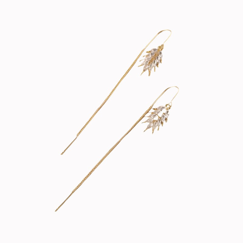 Rich Tassel Spring Summer Ear String Earring