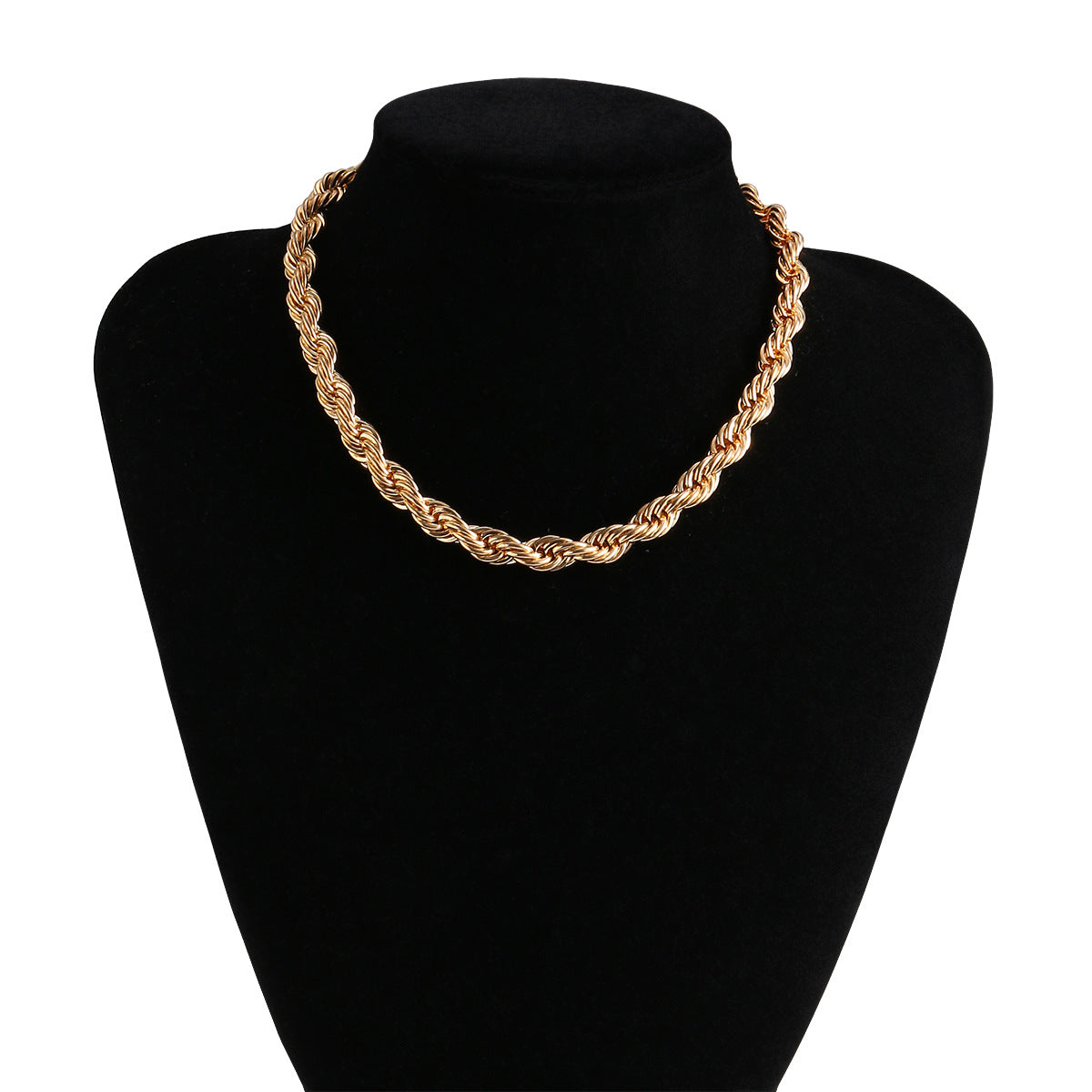 Twisted Wire Elegance Necklace