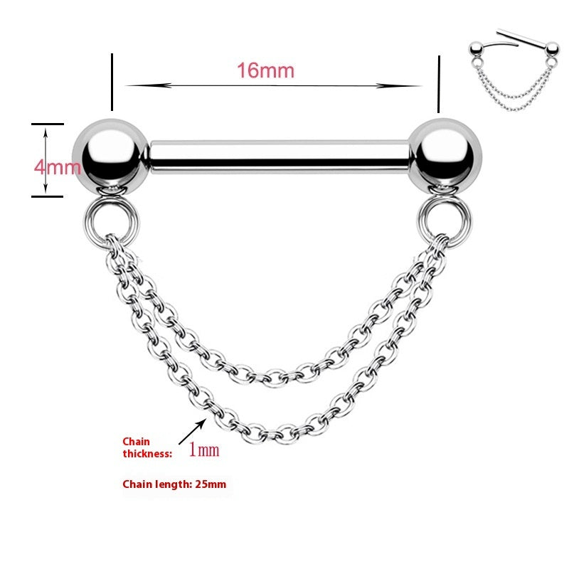 Stainless Steel Nose Chain