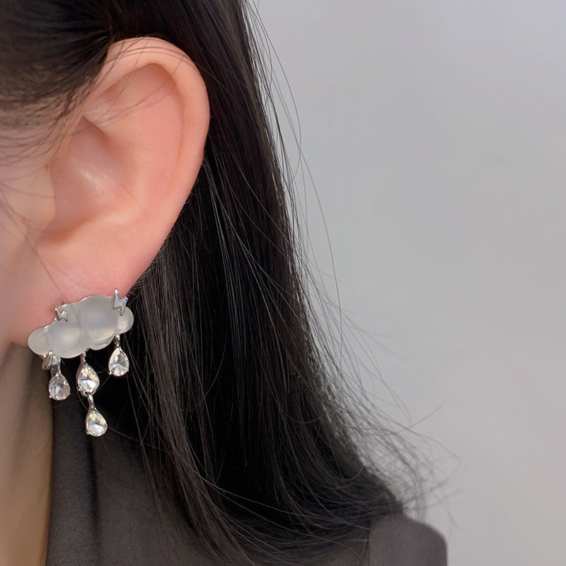 Cloud and Rain Earrings