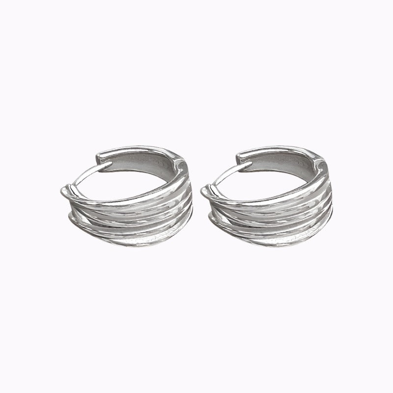 Product information: Treatment Process: Electroplating Color: multi-layer ear clip-Silver, multi-layer ear clip-Yellow Gold Material: Silver Purity: 925 silver Size: ear clip width 0.7cm, outer diameter 1.5cm, inner diameter 1.2cm Packing list: Earrings *